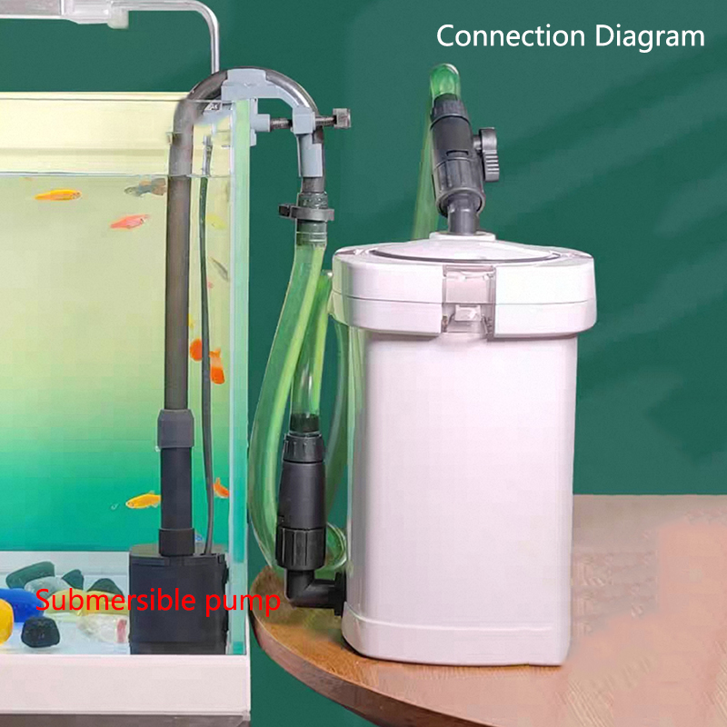 HW-604 수족관 필터 버킷 어항용 저소음 외부 캐니 - Reef Tank Filter 리뷰 및 가격