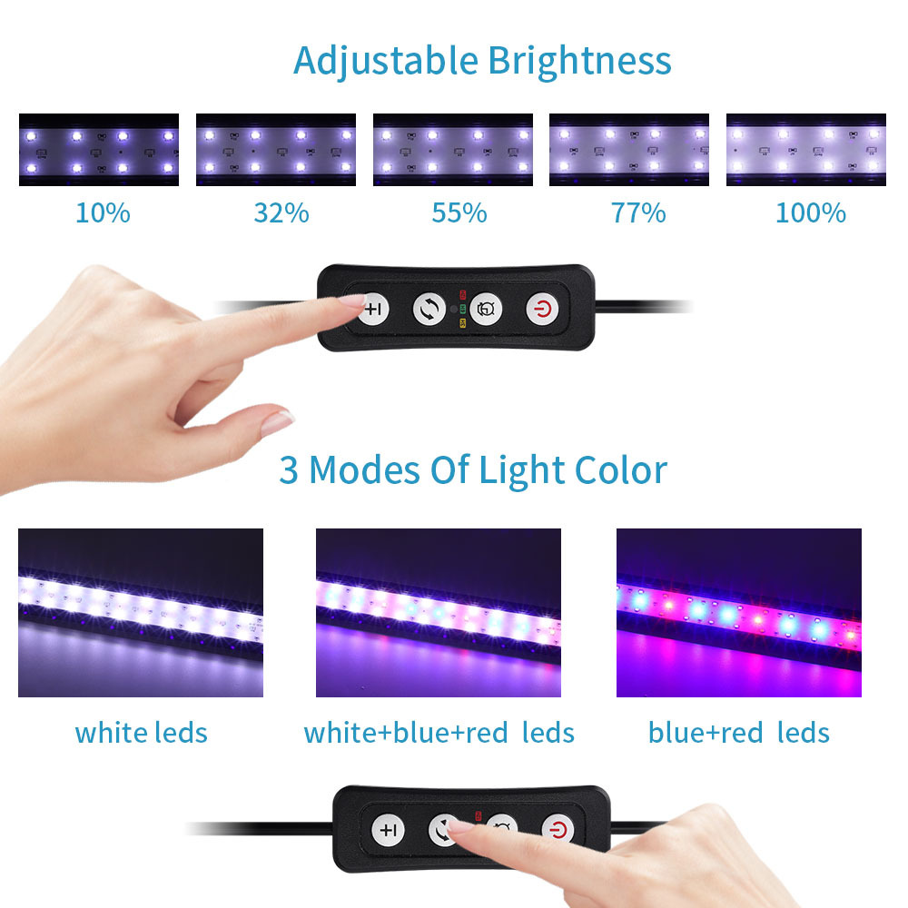 어항 브래킷 조명의 밝기 조절 가능, 어항 조명의 조명 - Reef Lighting 리뷰 및 가격