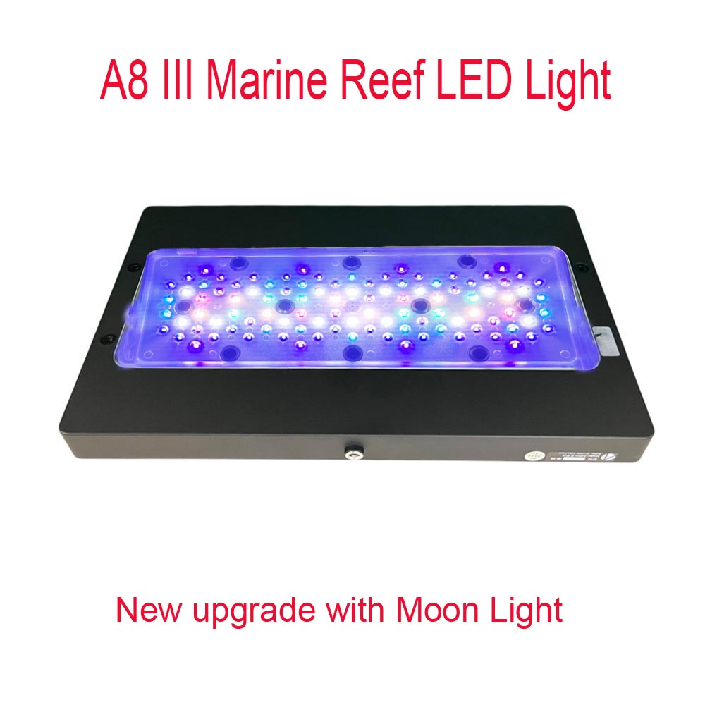 A8 III 문라이트 강력 해양 리프 수족관 조명 프로 - Marine Coral 리뷰 및 가격