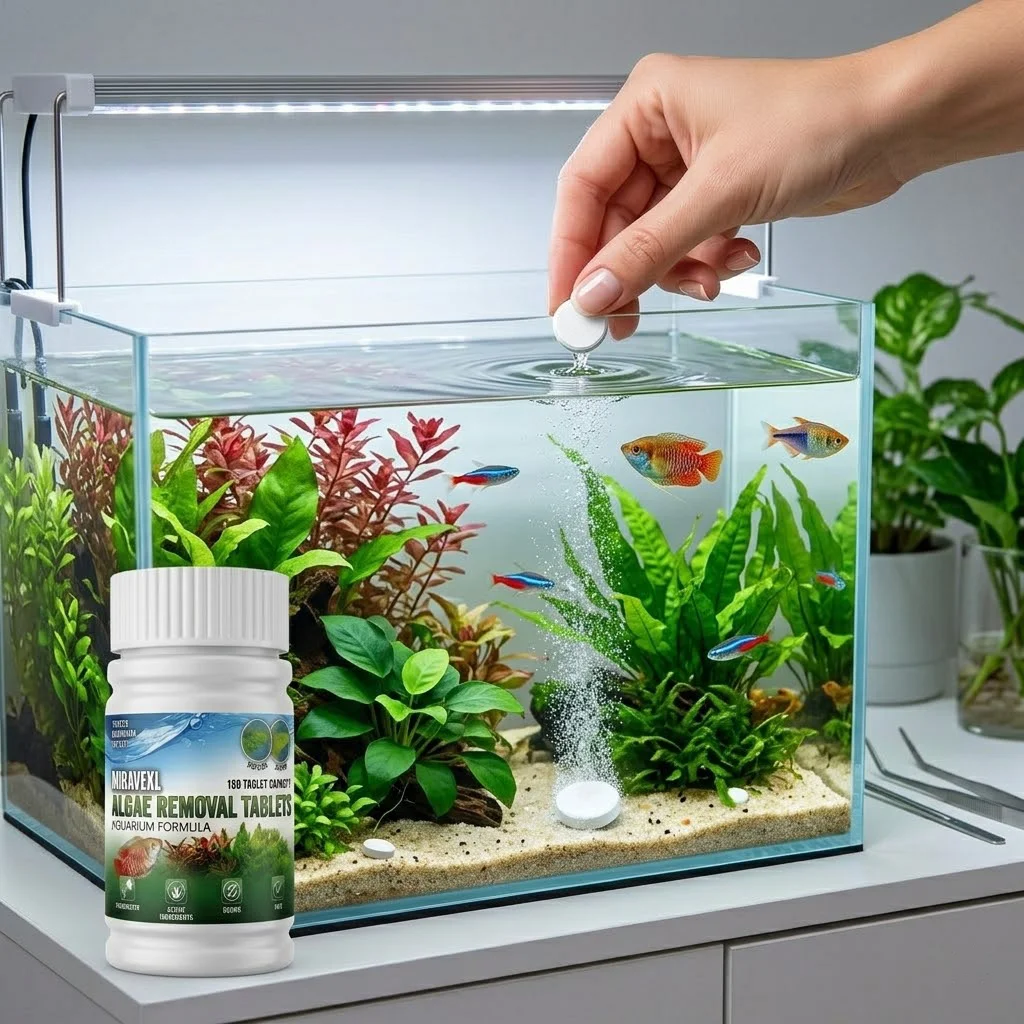 미라벡스 150정, 어항용 조류 제거제, 수족관 청소제 - Ocean Aquarium 리뷰 및 가격