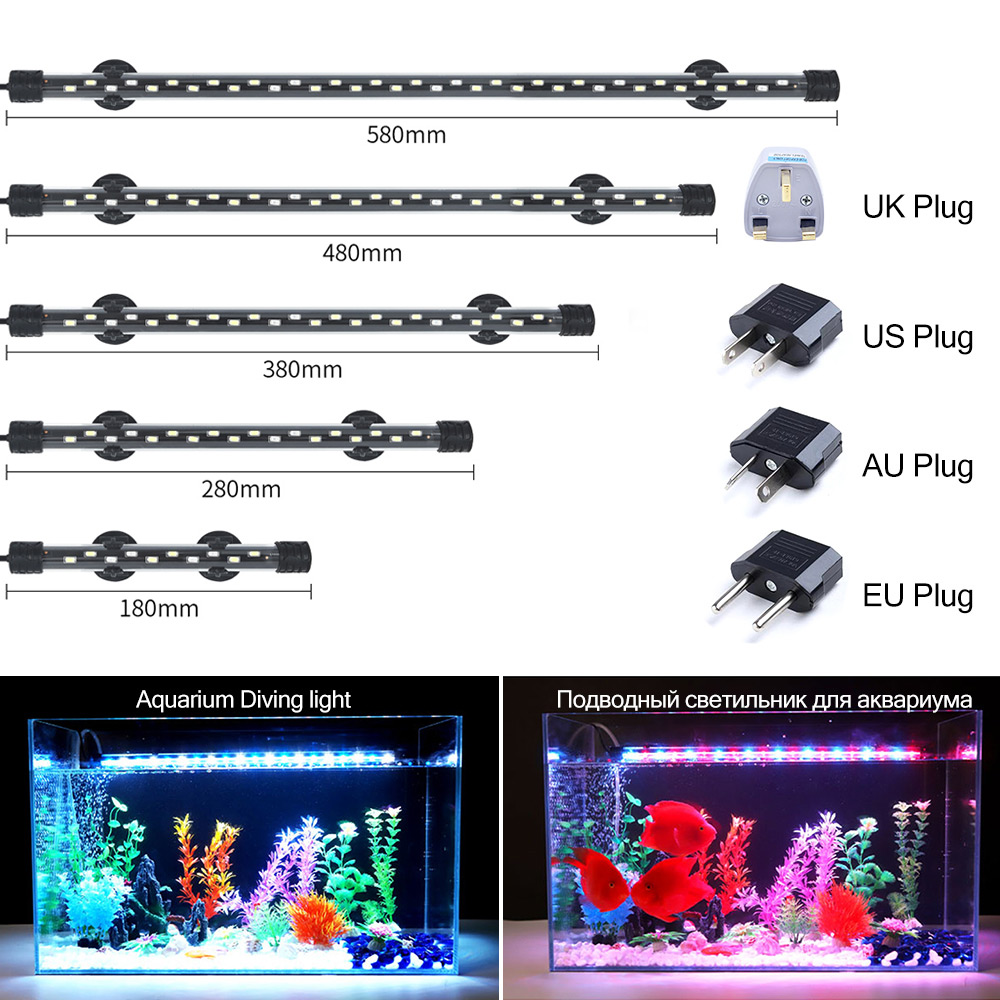90-260V 수족관 빛 LED 방수 물고기 탱크 클립 - Aquarium Marine Lights 리뷰 및 가격