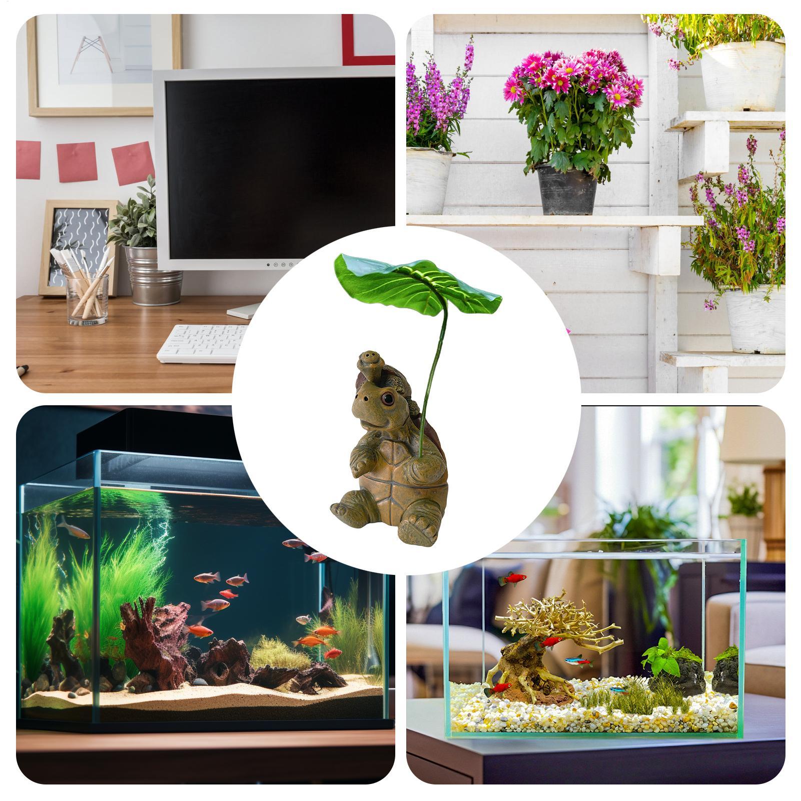 거북이 피규어 어항 장식 바다거북 조각상 레진 수족관  - Saltwater Tank 리뷰 및 가격