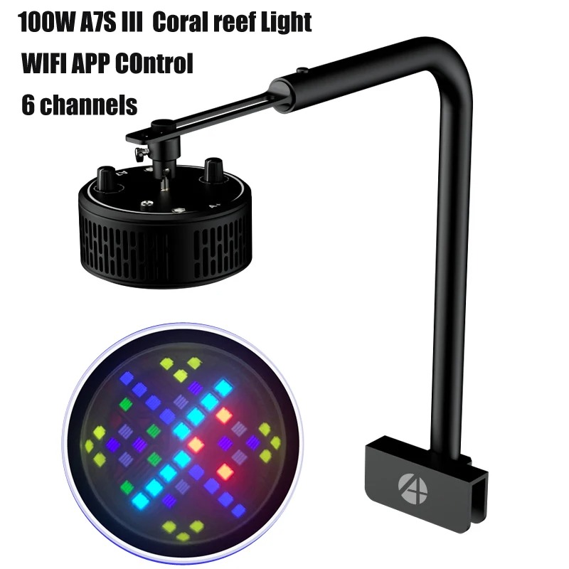 A7S III WiFi 앱으로 제어하는 풀 스펙트럼 해 - Reef Lighting 리뷰 및 가격