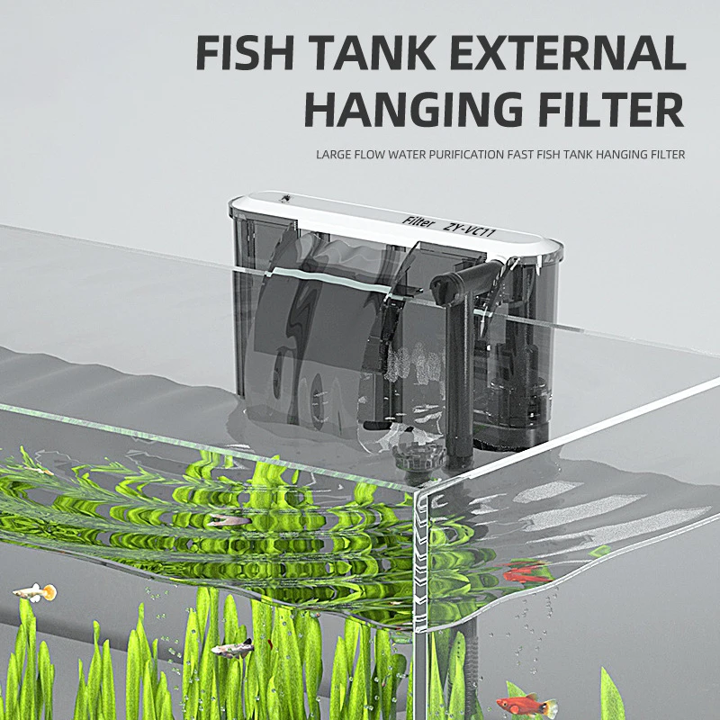 110V/220V 수족관 필터, 벽걸이형 어항 필터,  - Reef Tank Filter 리뷰 및 가격